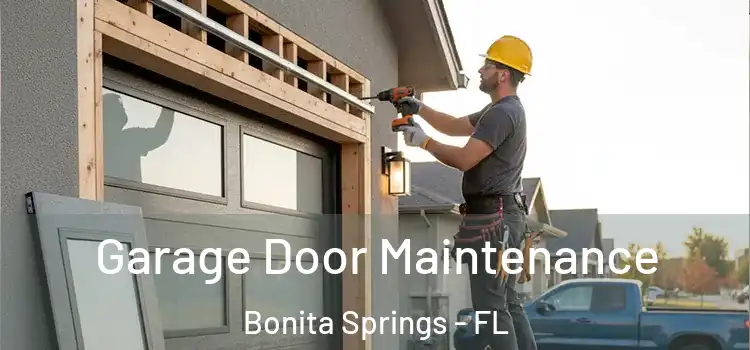 Garage Door Maintenance Bonita Springs - FL